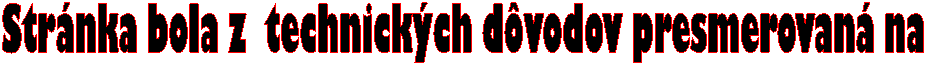 Str�nka vo v�stavbe!!!